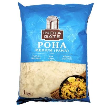 Rice flakes (Poha) 1kg - India Gate Powa